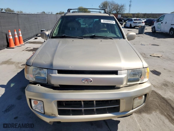 2001 Infiniti QX4 Luxury with VIN JNRDR07Y51W109670, listed as a Copart auction lot 45500625 with 142473 miles and Salvage Title. Bid and sale history available at carsss.com. Image 5.
