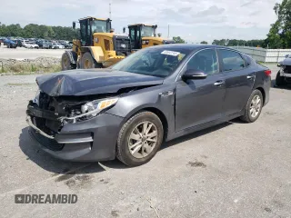 2018 Kia Optima LX z VIN KNAGT4L38J5234634, wystawiony jako Copart lot #60632245 z przebiegiem 82 756 mil mil oraz Szkoda całkowita • Salvage title. Historia ofert i sprzedaży dostępna na DreamBid. Obrazek 1.