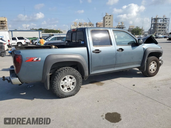 2006 Chevrolet Colorado 2LT z VIN 1GCDS136368184281, wystawiony jako Copart lot #57766975 z przebiegiem Nie podano mil oraz Szkoda całkowita • Salvage title. Historia ofert i sprzedaży dostępna na DreamBid. Obrazek 3.