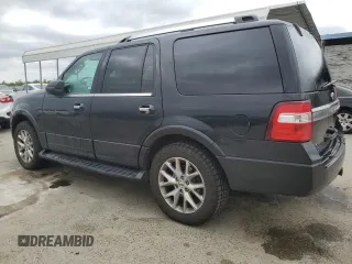 2015 Ford Expedition Limited with VIN 1FMJU1KT1FEF07616, listed as a Copart auction lot 54782435 with 110,542 mi miles and Clean title. Bid and sale history available at DreamBid. Image 2.