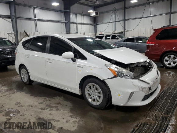 2012 Toyota Prius Two with VIN JTDZN3EU0C3122981, listed as a Copart auction lot 54251065 with 151,592 mi miles and Non Repairable. Bid and sale history available at DreamBid. Image 4.