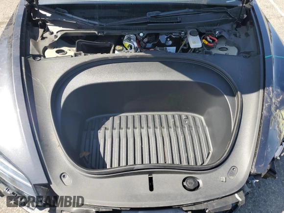 2025 Tesla Model 3 Long Range with VIN 5YJ3E1EA8SF896333, listed as a Copart auction lot 61876445 with 5,690 mi miles and Salvage title. Bid and sale history available at DreamBid. Image 11.
