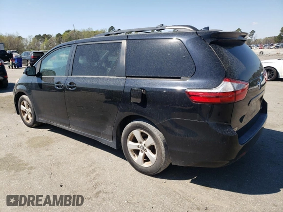 2018 Toyota Sienna LE Auto Access Seat with VIN 5TDKZ3DC5JS961681, listed as a Copart auction lot 50715505 with 201,696 mi miles and Clean Title. Bid and sale history available at carsss.com. Image 2.