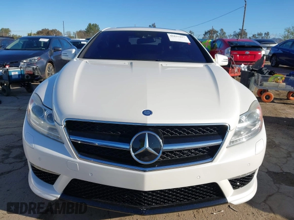 2012 Mercedes-Benz CL-Class CL 63 AMG with VIN WDDEJ7EB5CA029536, listed as a IAAI auction lot 41827657 with 68,769 mi miles. Bid and sale history available at carsss.com. Image 12.