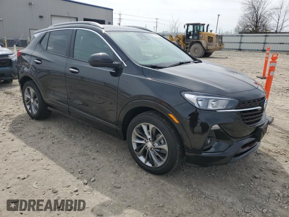 2022 Buick Encore GX Preferred with VIN KL4MMBS29NB091193, listed as a Copart auction lot 55133155 with 22,104 mi miles and Non Repairable. Bid and sale history available at DreamBid. Image 4.