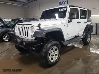 2015 Jeep Wrangler Unlimited Sport with VIN 1C4BJWDGXFL570451, listed as a Copart auction lot 51468785 with 96,951 mi miles and Clean Title. Bid and sale history available at carsss.com. Image 1.