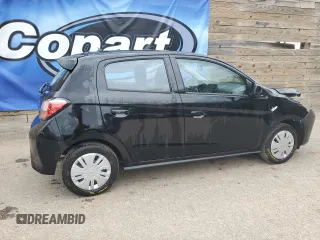2024 Mitsubishi Mirage ES z VIN ML32AUHJ4RH025415, wystawiony jako Copart lot #60139955 z przebiegiem 10 109 mil mil oraz Czysty tytuł • Clean title. Historia ofert i sprzedaży dostępna na DreamBid. Obrazek 3.