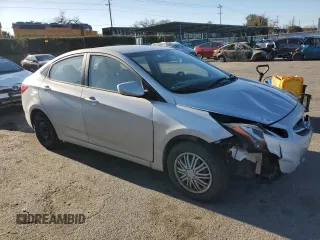 2016 Hyundai Accent SE with VIN KMHCT4AE0GU071199, listed as a Copart auction lot 46698745 with 103,364 mi miles and Salvage Title. Bid and sale history available at carsss.com. Image 4.