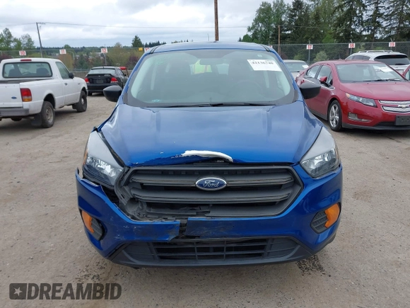 2018 Ford Escape S with VIN 1FMCU0F77JUB44916, listed as a IAAI auction lot 42136740 with 111,362 mi miles and . Bid and sale history available at carsss.com. Image 12.