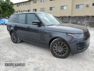 2020 Land Rover Range Rover z VIN SALGR2SUXLA572829, wystawiony jako Copart lot #81239604 z przebiegiem 43 478 mil mil oraz Szkoda całkowita • Salvage title. Historia ofert i sprzedaży dostępna na DreamBid. Obrazek 4.