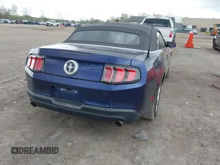 2012 Ford Mustang V6 with VIN 1ZVBP8EM7C5276470, listed as a IAAI auction lot 42112212 with 142,899 mi miles and . Bid and sale history available at carsss.com. Image 4.