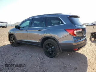 2021 Honda Pilot Special Edition with VIN 5FNYF6H21MB100996, listed as a Copart auction lot 60644935 with 39,298 mi miles and Salvage title. Bid and sale history available at DreamBid. Image 2.