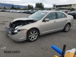 2010 Mercury Milan Premier with VIN 3MEHM0JG5AR661462, listed as a Copart auction lot 45234925 with 99,459 mi miles and Salvage Title. Bid and sale history available at carsss.com. Image 1.