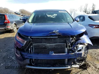 2015 Ford Edge SEL with VIN 2FMTK4J82FBC21637, listed as a Copart auction lot 44171705 with 134,980 mi miles and Salvage Title. Bid and sale history available at carsss.com. Image 5.