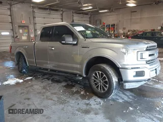 2020 Ford F-150 XL with VIN 1FTFX1E46LFC01751, listed as a IAAI auction lot 41623387 with 77,609 mi miles. Bid and sale history available at carsss.com. Image 1.