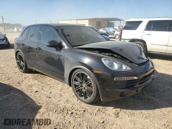 2014 Porsche Cayenne S with VIN WP1AB2A23ELA59140, listed as a Copart auction lot 86061274 with Not provided miles and Salvage title. Bid and sale history available at DreamBid. Image 4.