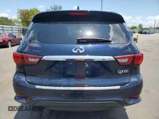 2019 Infiniti QX60 Pure z VIN 5N1DL0MN4KC511433, wystawiony jako Copart lot #55981635 z przebiegiem 71 703 mil mil oraz Szkoda całkowita • Salvage title. Historia ofert i sprzedaży dostępna na DreamBid. Obrazek 6.