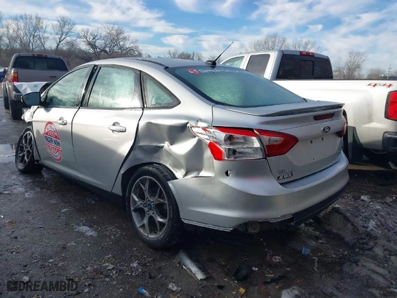 2014 Ford Focus SE with VIN 1FADP3F26EL341244, listed as a IAAI auction lot 41443905 with 1 mi miles. Bid and sale history available at carsss.com. Image 3.