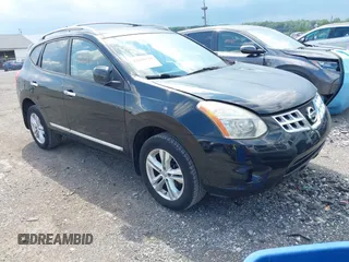 2012 Nissan Rogue S with VIN JN8AS5MV7CW382180, listed as a IAAI auction lot 42616221 with 121,005 mi miles and . Bid and sale history available at DreamBid. Image 1.