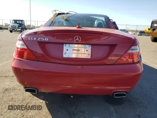 2014 Mercedes-Benz SLK-Class SLK 250 with VIN WDDPK4HA9EF082432, listed as a Copart auction lot 76993864 with 109,831 mi miles and Salvage Title. Bid and sale history available at carsss.com. Image 6.