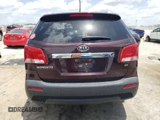 2012 Kia Sorento EX with VIN 5XYKU3A61CG206556, listed as a Copart auction lot 60078035 with Not provided miles and Salvage title. Bid and sale history available at DreamBid. Image 6.