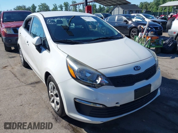 2017 Kia Rio LX z VIN KNADM4A32H6010797, wystawiony jako IAAI lot #39638075 z przebiegiem 51 977 mil mil oraz . Historia ofert i sprzedaży dostępna na DreamBid. Obrazek 1.
