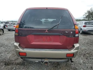 2000 Mitsubishi Montero Sport LS with VIN JA4LS31H1YP036709, listed as a Copart auction lot 81578814 with 191,500 mi miles and Salvage Title. Bid and sale history available at carsss.com. Image 6.