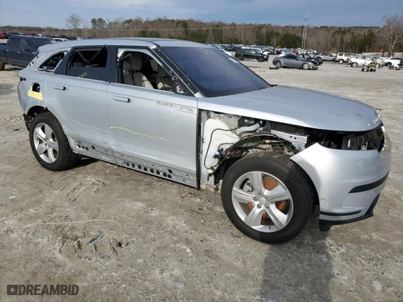 2021 Land Rover Range Rover Velar S with VIN SALYJ2EX9MA297876, listed as a Copart auction lot 42975005 with 52,939 mi miles and Salvage Title. Bid and sale history available at carsss.com. Image 4.