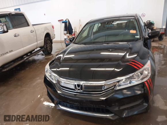 2017 Honda Accord Sedan LX with VIN 1HGCR2F3XHA281313, listed as a IAAI auction lot 41273638 with 81,781 mi miles. Bid and sale history available at carsss.com. Image 12.