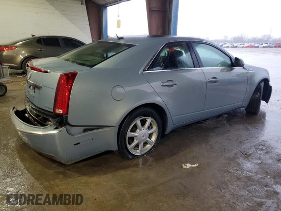 2008 Cadillac CTS RWD w/1SA with VIN 1G6DF577180166249, listed as a Copart auction lot 51467465 with 86,909 mi miles and Salvage Title. Bid and sale history available at carsss.com. Image 3.