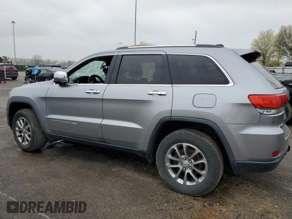 2015 Jeep Grand Cherokee Limited with VIN 1C4RJFBG2FC854920, listed as a Copart auction lot 52021545 with 162,960 mi miles and Clean Title. Bid and sale history available at carsss.com. Image 2.