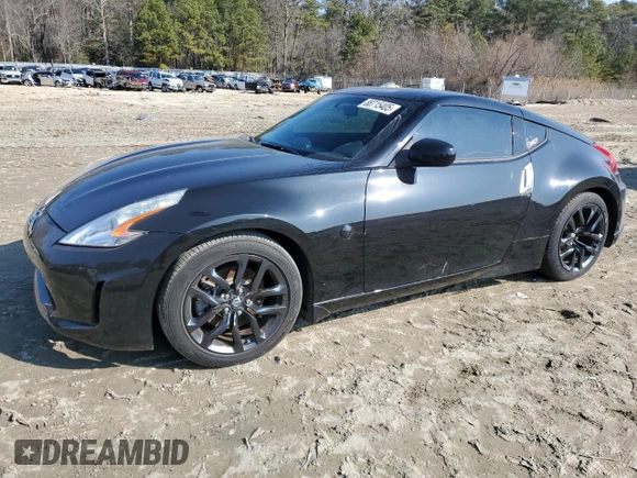 2017 Nissan 370Z with VIN JN1AZ4EH8HM950954, listed as a Copart auction lot 88715405 with 34,501 mi miles and Salvage title. Bid and sale history available at DreamBid. Image 1.