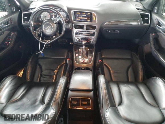 2017 Audi SQ5 Premium Plus with VIN WA1CCAFPXHA048443, listed as a Copart auction lot 49302965 with 146,297 mi miles and Salvage title. Bid and sale history available at DreamBid. Image 8.