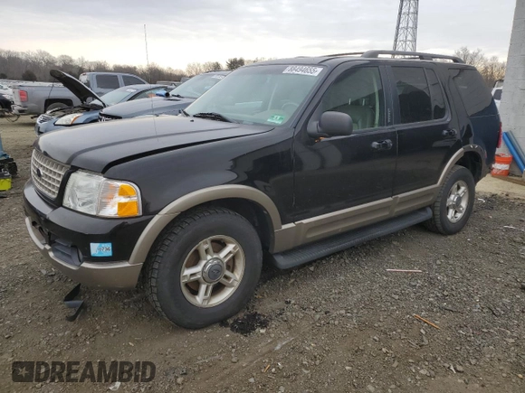 2002 Ford Explorer Eddie Bauer с VIN 1FMZU74E32UC27474, выставлен на аукционе Copart как лот 88494655 с пробегом 155 307 миль миль и Списание • Salvage title. История ставок и продаж доступна на DreamBid. Изображение 1.