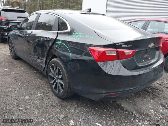 2017 Chevrolet Malibu LT with VIN 1G1ZE5ST7HF272785, listed as a IAAI auction lot 41613344 with 87,706 mi miles. Bid and sale history available at carsss.com. Image 3.