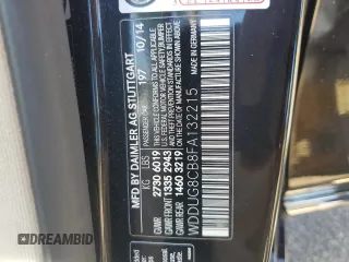 2015 Mercedes-Benz S 550 z VIN WDDUG8CB8FA132215, wystawiony jako Copart lot #54054825 z przebiegiem 41 908 mil mil oraz Szkoda całkowita • Salvage title. Historia ofert i sprzedaży dostępna na DreamBid. Obrazek 12.