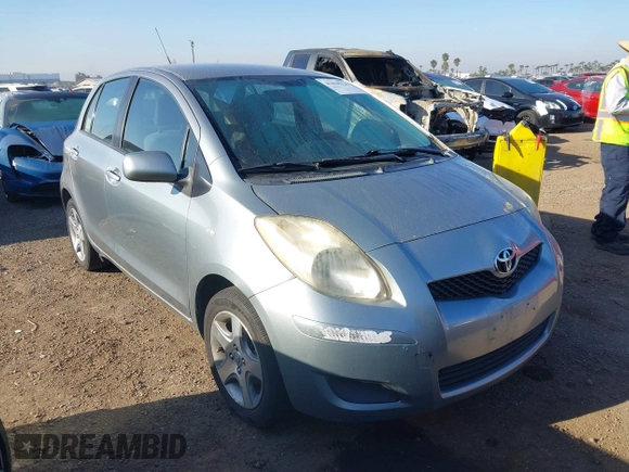 2010 Toyota Yaris with VIN JTDKT4K32A5309116, listed as a IAAI auction lot 41818224 with 189,440 mi miles. Bid and sale history available at carsss.com. Image 6.