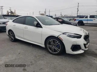 2020 BMW 2 Series M235i xDrive with VIN WBA13AL08L7F63077, listed as a Copart auction lot 50661825 with 44,879 mi miles and Salvage Title. Bid and sale history available at carsss.com. Image 4.
