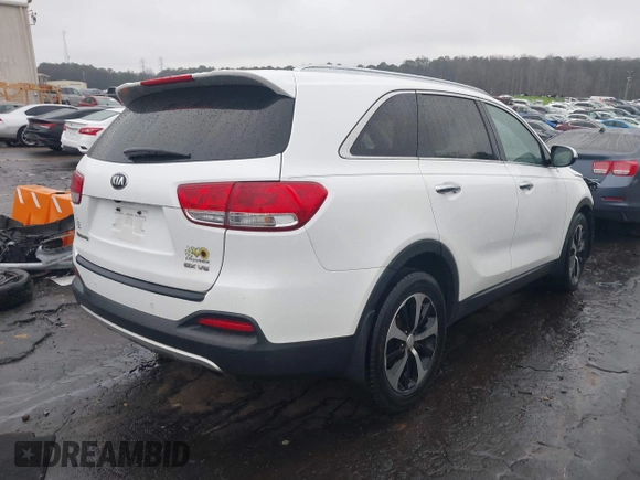 2018 Kia Sorento EX with VIN 5XYPH4A58JG421551, listed as a IAAI auction lot 41551231 with Not Provided miles and . Bid and sale history available at DreamBid. Image 4.
