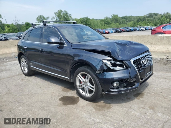 2017 Audi Q5 Premium with VIN WA1C2AFP2HA083710, listed as a Copart auction lot 60165955 with 148,124 mi miles and Salvage title. Bid and sale history available at DreamBid. Image 4.