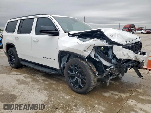 2024 Jeep Wagoneer Series II with VIN 1C4SJVBP8RS133555, listed as a Copart auction lot 51334415 with 8,030 mi miles and Salvage title. Bid and sale history available at DreamBid. Image 4.