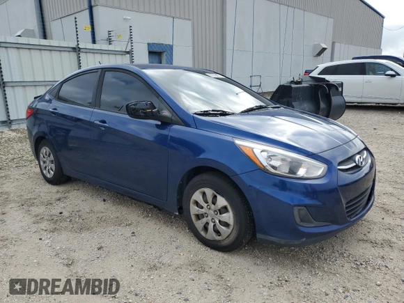 2017 Hyundai Accent SE with VIN KMHCT4AE5HU279435, listed as a Copart auction lot 87079404 with 126,166 mi miles and Salvage Title. Bid and sale history available at carsss.com. Image 4.
