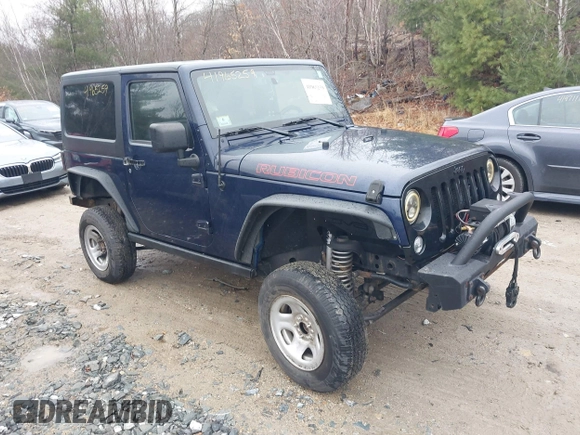 2013 Jeep Wrangler Rubicon 10th Anniversary with VIN 1C4BJWCG7DL544145, listed as a IAAI auction lot 41965259 with 125,900 mi miles and . Bid and sale history available at carsss.com. Image 1.