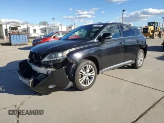 2013 Lexus RX 350 with VIN 2T2ZK1BA7DC095287, listed as a Copart auction lot 47789855 with 110,385 mi miles and Salvage Title. Bid and sale history available at DreamBid. Image 1.