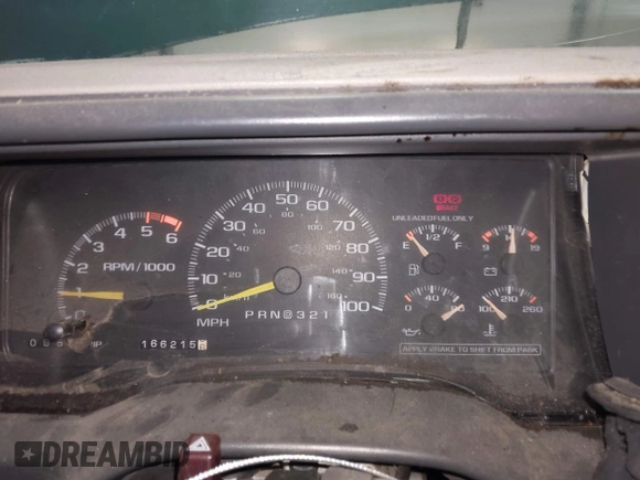 1996 Chevrolet Tahoe z VIN 1GNEK13R4TJ417000, wystawiony jako IAAI lot #41992121 z przebiegiem 166 215 mil mil oraz . Historia ofert i sprzedaży dostępna na DreamBid. Obrazek 7.