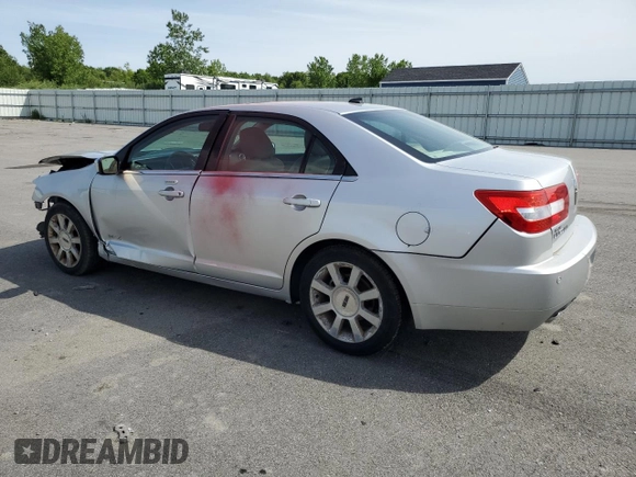 2009 Lincoln MKZ with VIN 3LNHM28T09R633057, listed as a Copart auction lot 58500155 with 83,138 mi miles and Clean title. Bid and sale history available at DreamBid. Image 2.
