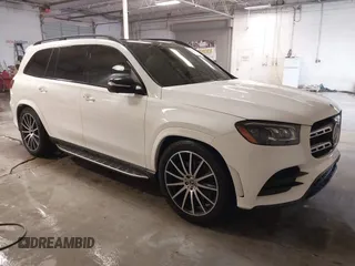 2022 Mercedes-Benz GLS 450 with VIN 4JGFF5KE6NA751521, listed as a IAAI auction lot 41368679 with 17,086 mi miles and . Bid and sale history available at DreamBid. Image 1.