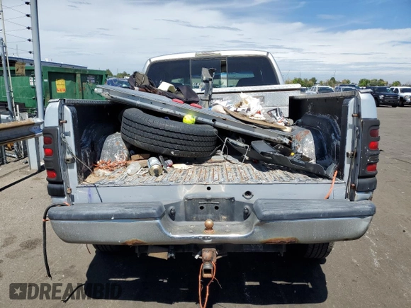 1998 Dodge 2500 with VIN 1B7KF23Z7WJ138053, listed as a Copart auction lot 68652624 with Not provided miles and Salvage title. Bid and sale history available at DreamBid. Image 6.