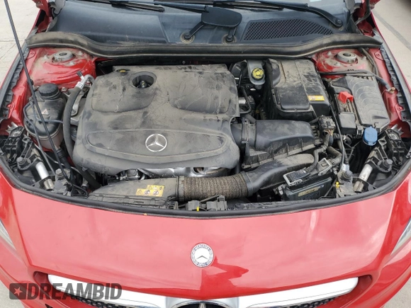 2016 Mercedes-Benz CLA with VIN WDDSJ4GB4GN374845, listed as a Copart auction lot 59809543 with 55,928 mi miles. Bid and sale history available at carsss.com. Image 12.