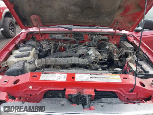 1999 Ford Ranger XL with VIN 1FTZR15V6XPC05055, listed as a IAAI auction lot 41426216 with 252,353 mi miles. Bid and sale history available at carsss.com. Image 10.